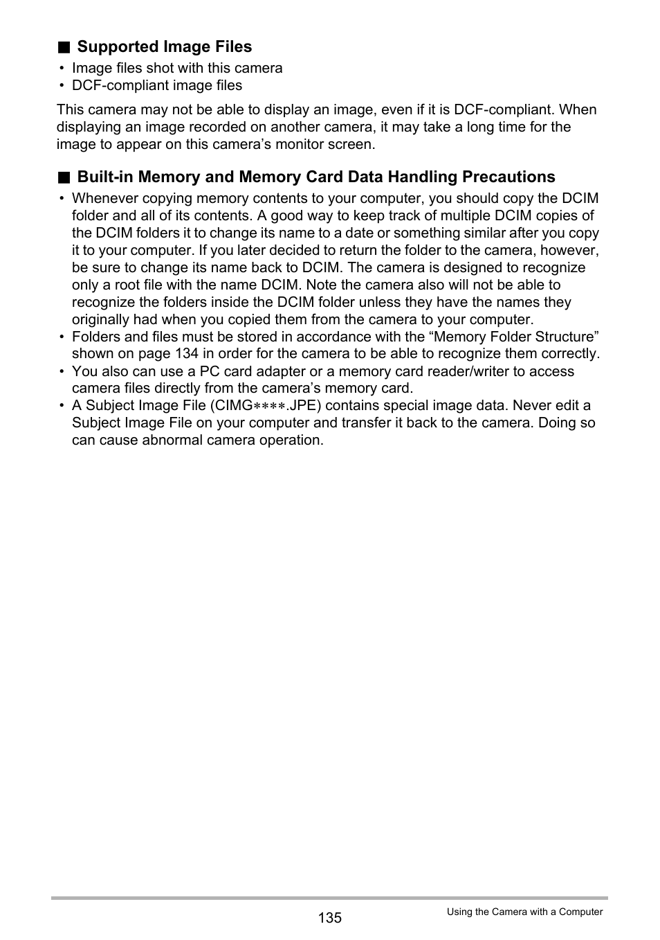 Casio EXILIM EX-S300 User Manual | Page 135 / 189