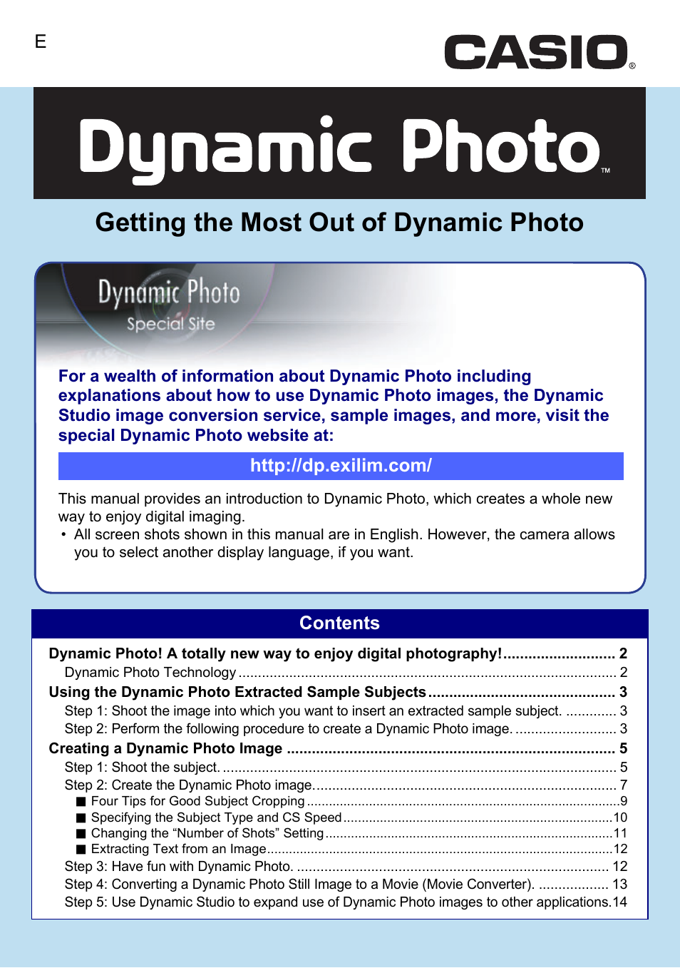 Casio EXILIM EX-S300 User Manual | Page 176 / 189