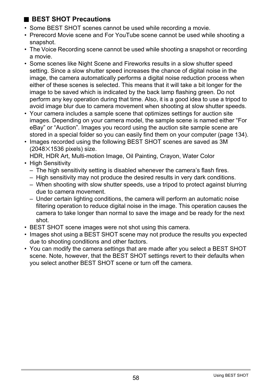 Casio EXILIM EX-S300 User Manual | Page 58 / 189
