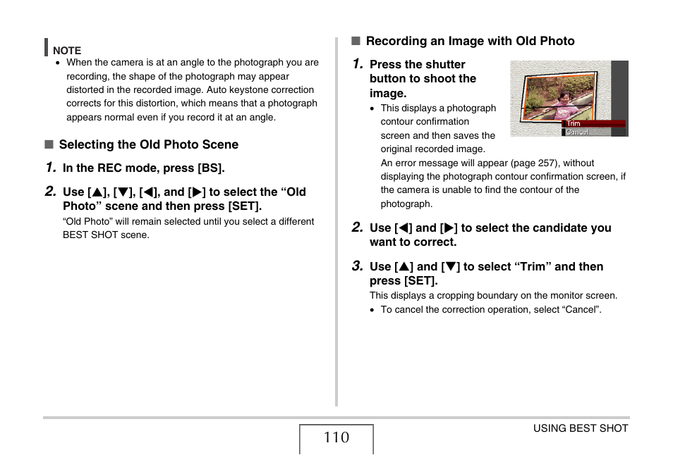 Casio EX-Z15 User Manual | Page 110 / 265