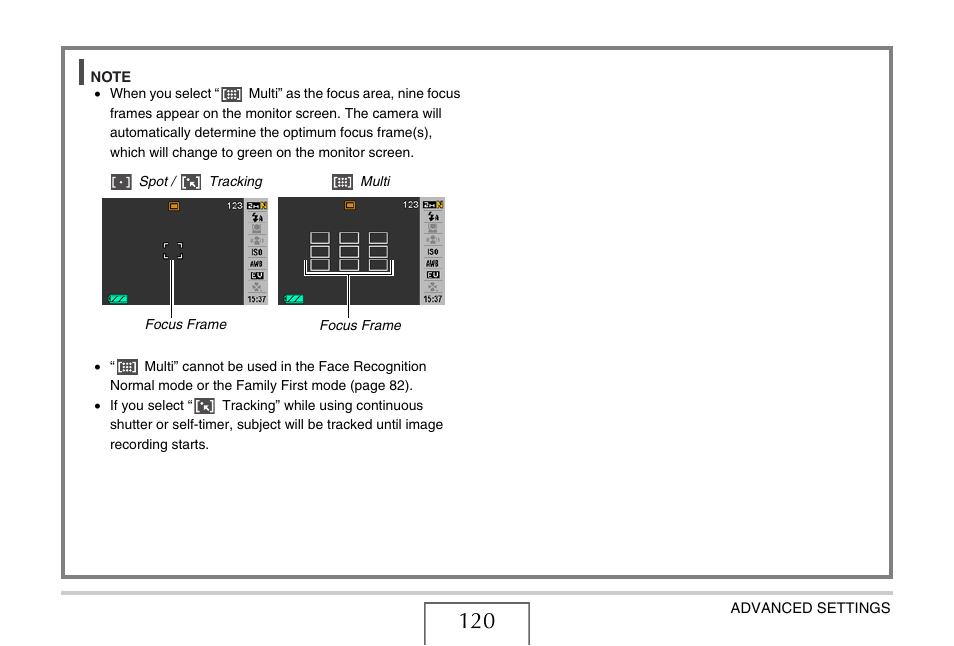 Casio EX-Z15 User Manual | Page 120 / 265