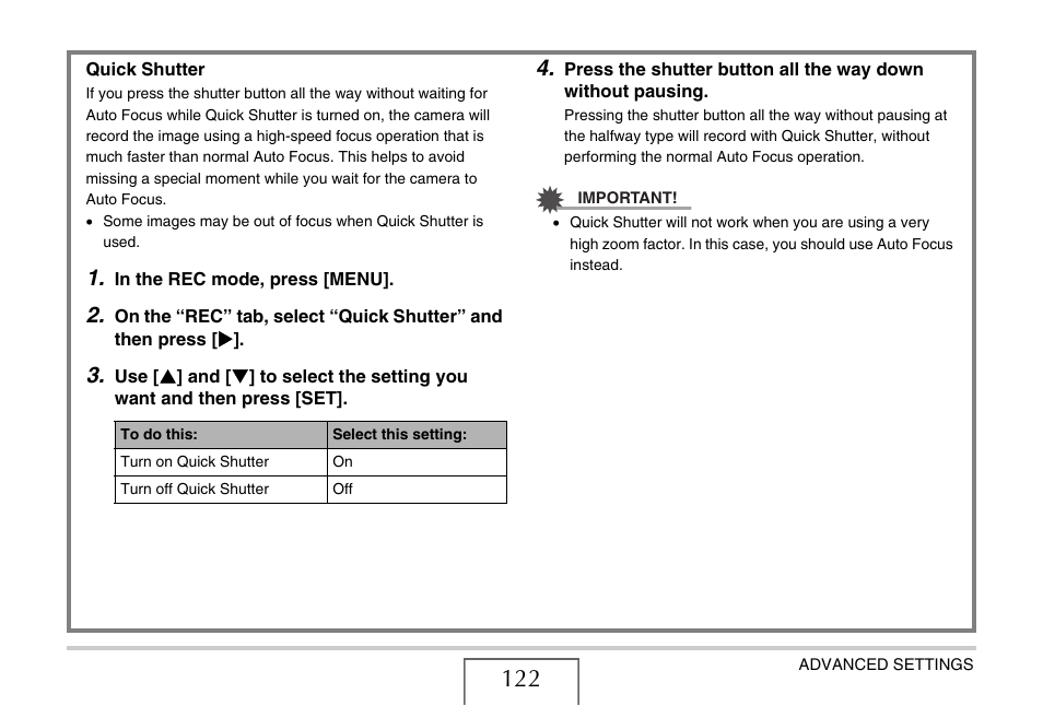 E 122) | Casio EX-Z15 User Manual | Page 122 / 265