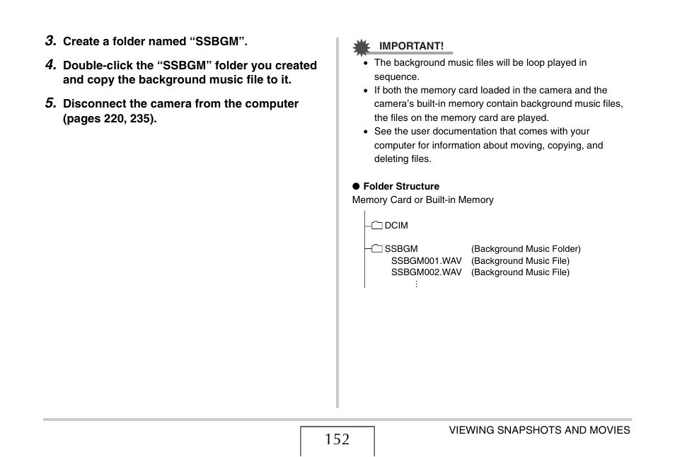 Casio EX-Z15 User Manual | Page 152 / 265