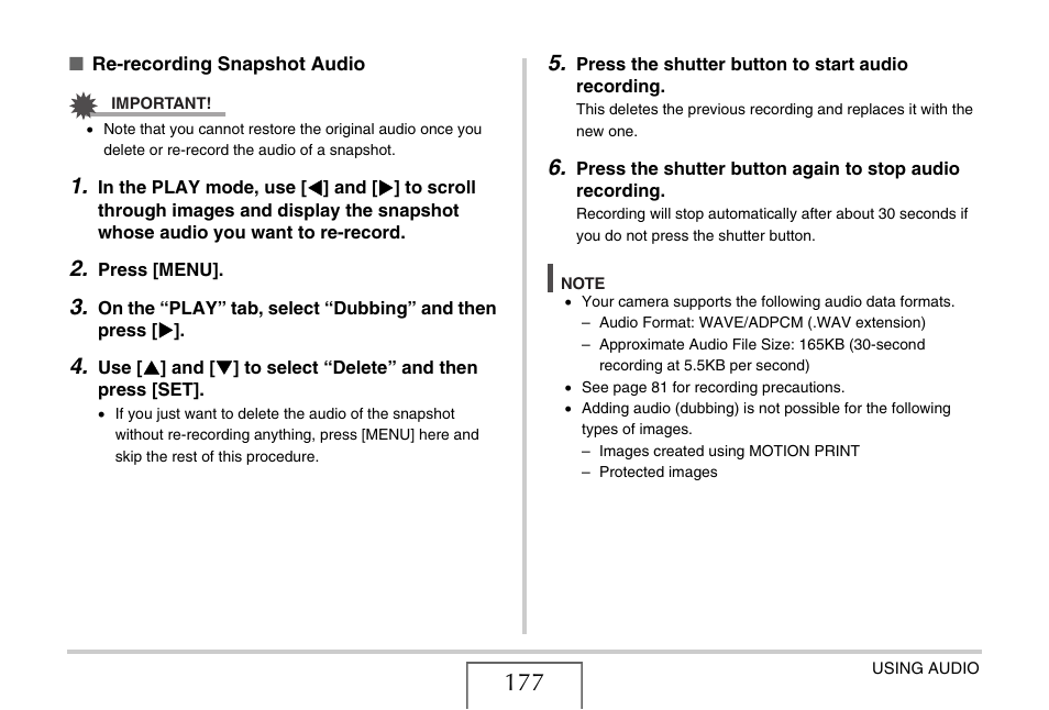 Casio EX-Z15 User Manual | Page 177 / 265