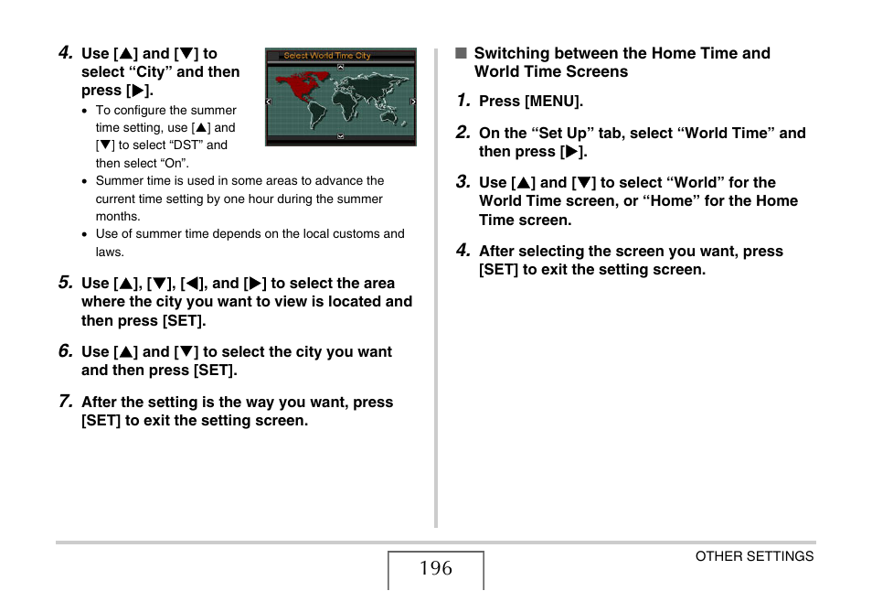 Casio EX-Z15 User Manual | Page 196 / 265