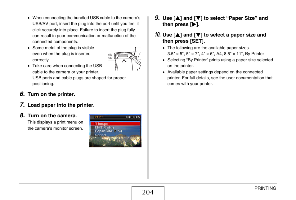 Casio EX-Z15 User Manual | Page 204 / 265