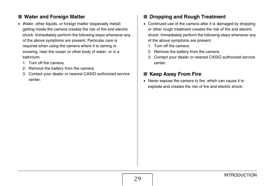 Casio EX-Z15 User Manual | Page 29 / 265