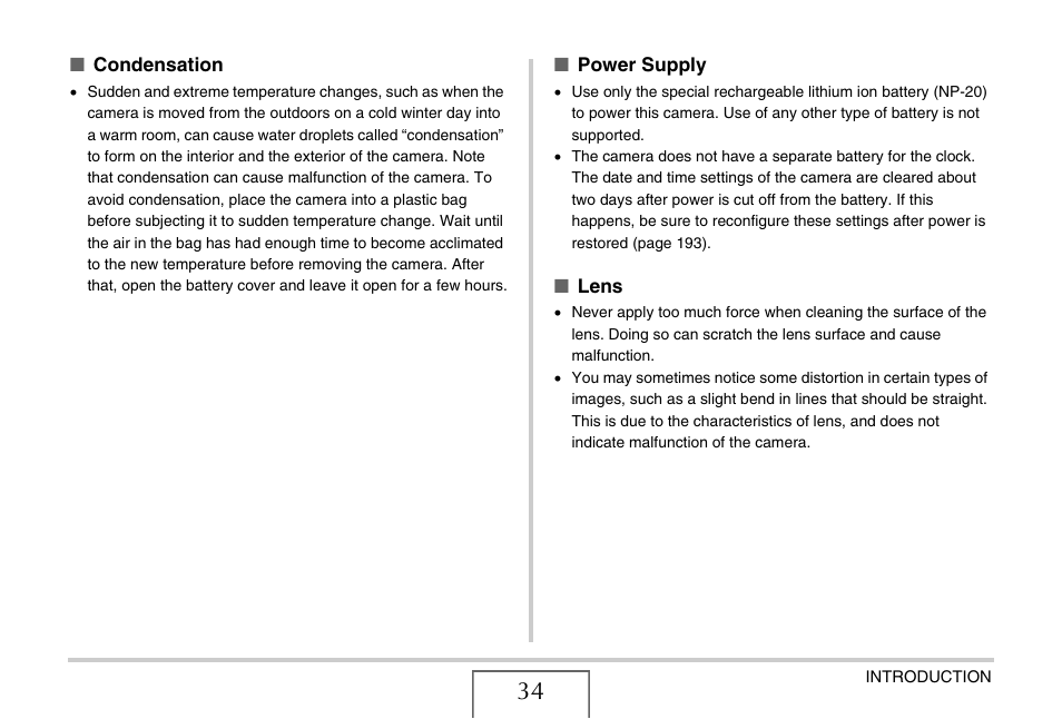 Casio EX-Z15 User Manual | Page 34 / 265