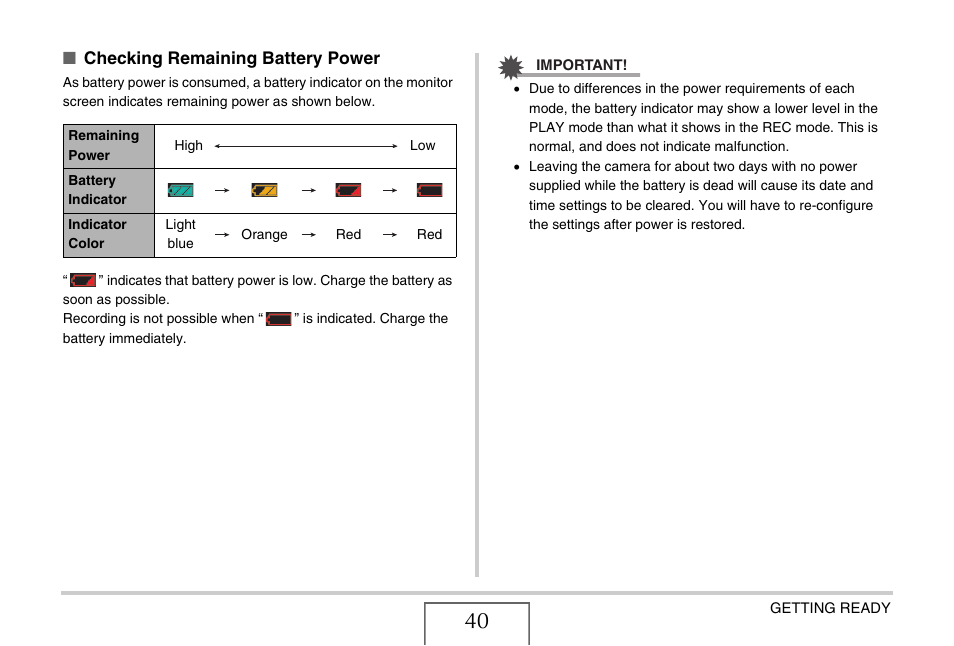 Casio EX-Z15 User Manual | Page 40 / 265