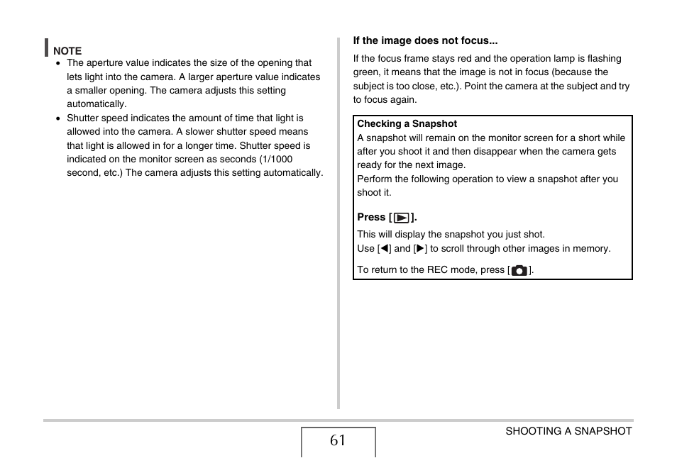 Casio EX-Z15 User Manual | Page 61 / 265