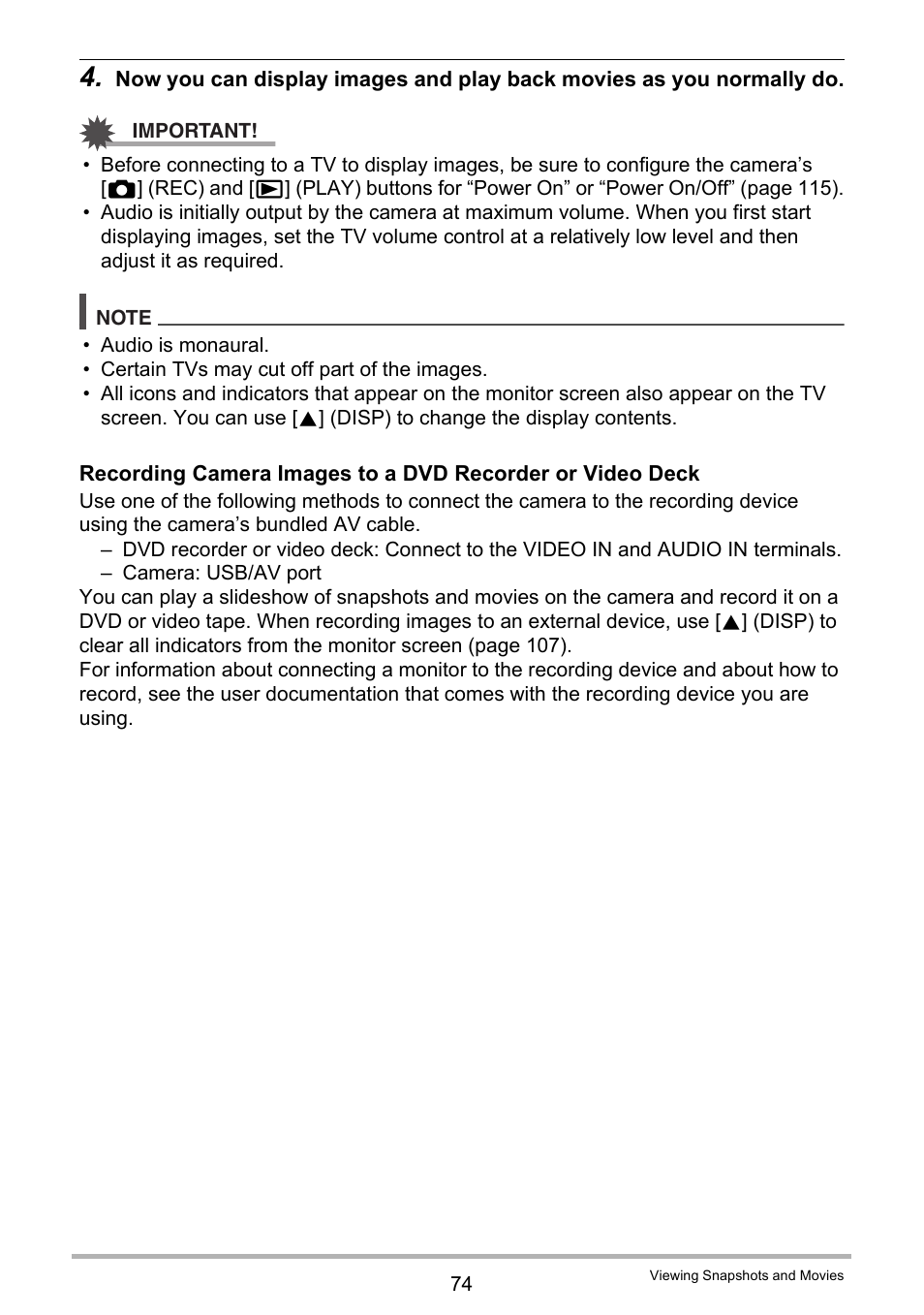 Casio EXILIM EX-S6 User Manual | Page 74 / 148