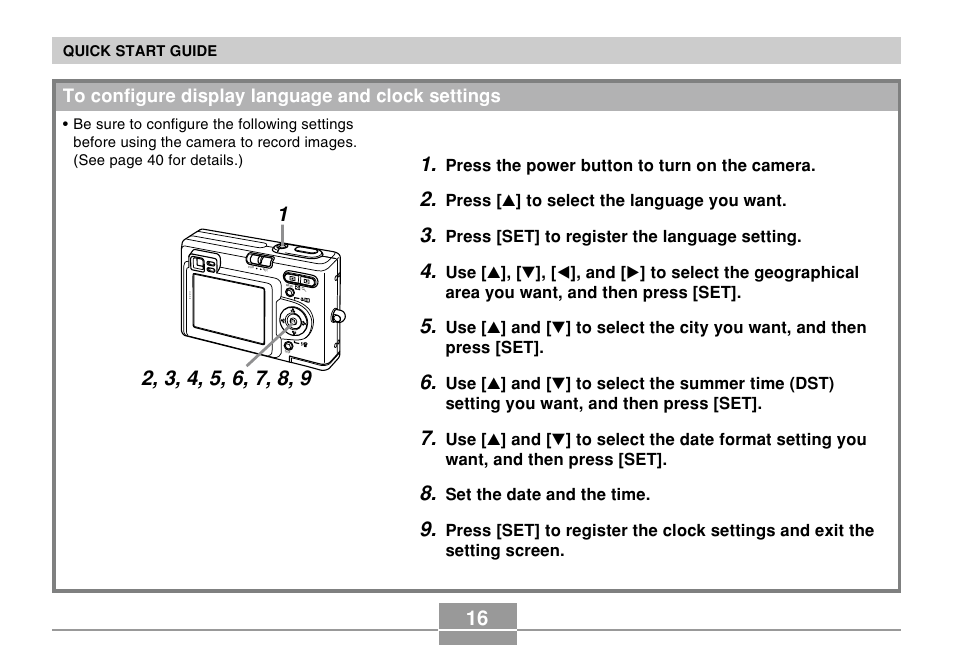 Casio EX-Z4 User Manual | Page 16 / 58