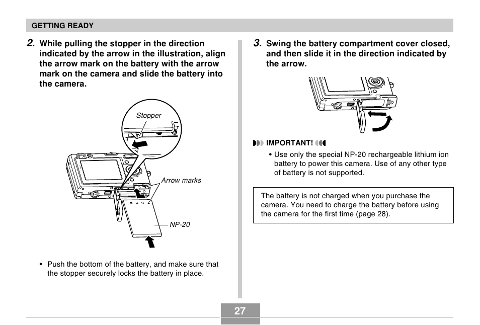 Casio EX-Z4 User Manual | Page 27 / 58