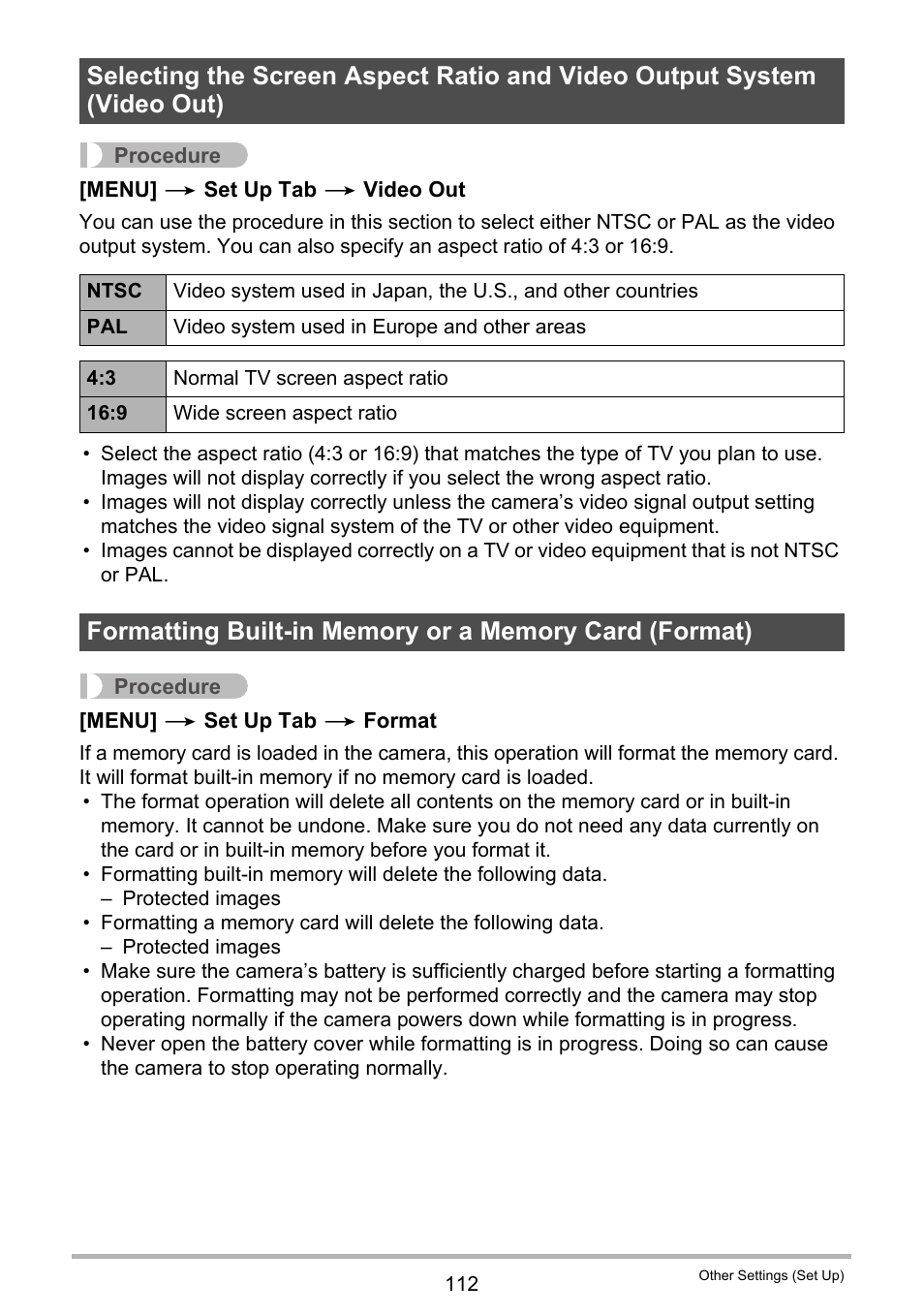 Casio EXILIM EX-Z670 User Manual | Page 112 / 143
