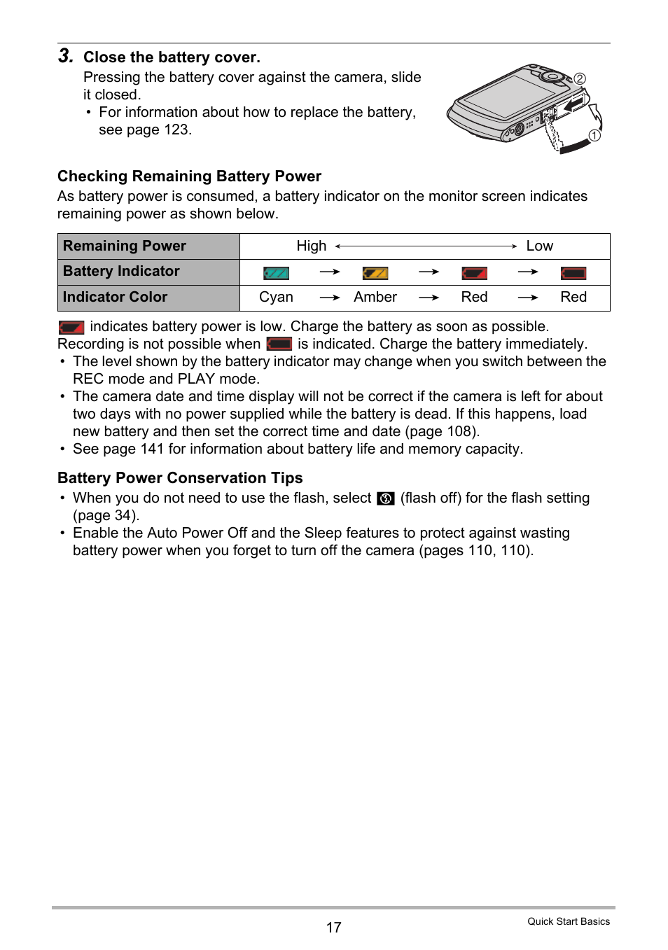 Casio EXILIM EX-Z670 User Manual | Page 17 / 143