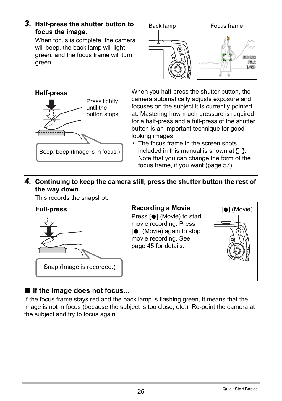 Casio EXILIM EX-Z670 User Manual | Page 25 / 143
