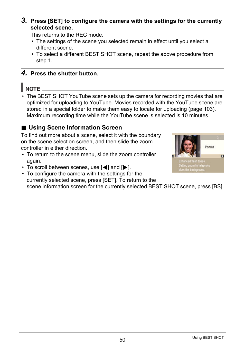 Casio EXILIM EX-Z670 User Manual | Page 50 / 143