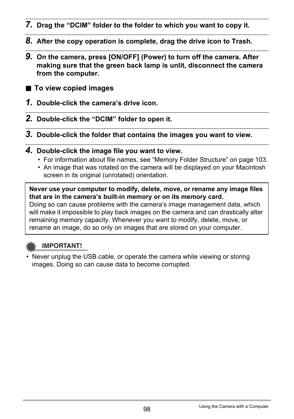 Casio EXILIM EX-Z670 User Manual | Page 98 / 143