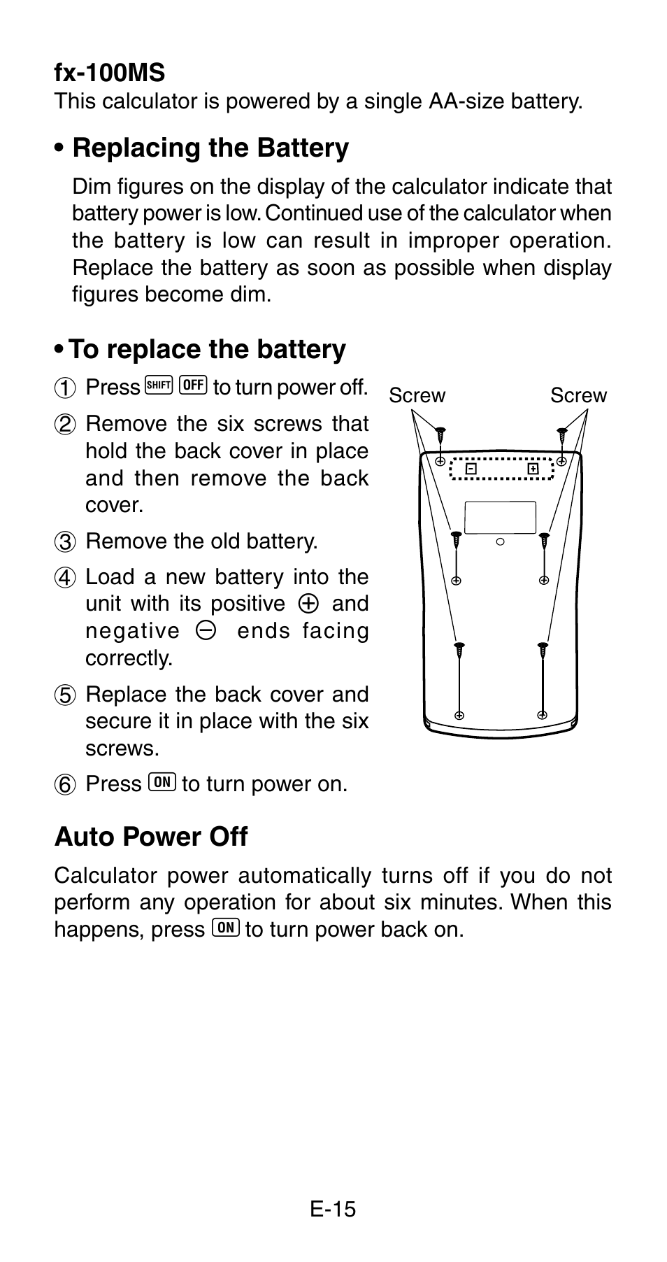 Casio fx115ms User Manual | Page 17 / 19