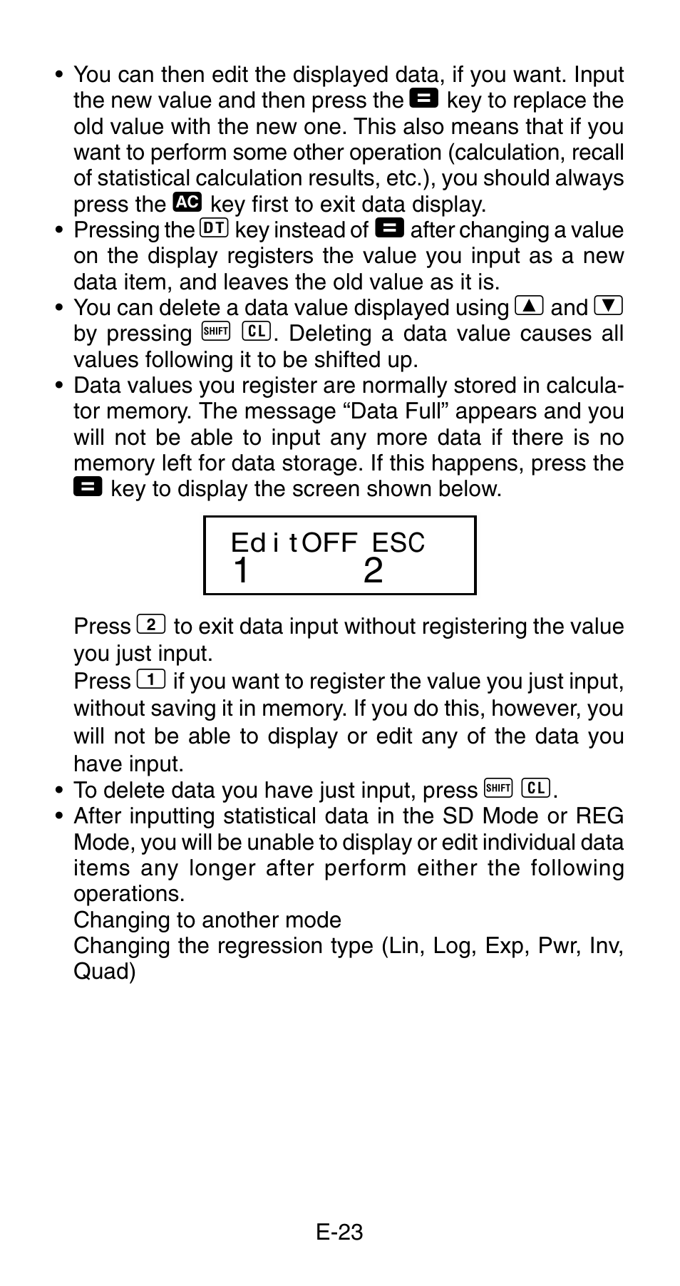 Casio fx-83MS User Manual | Page 25 / 40