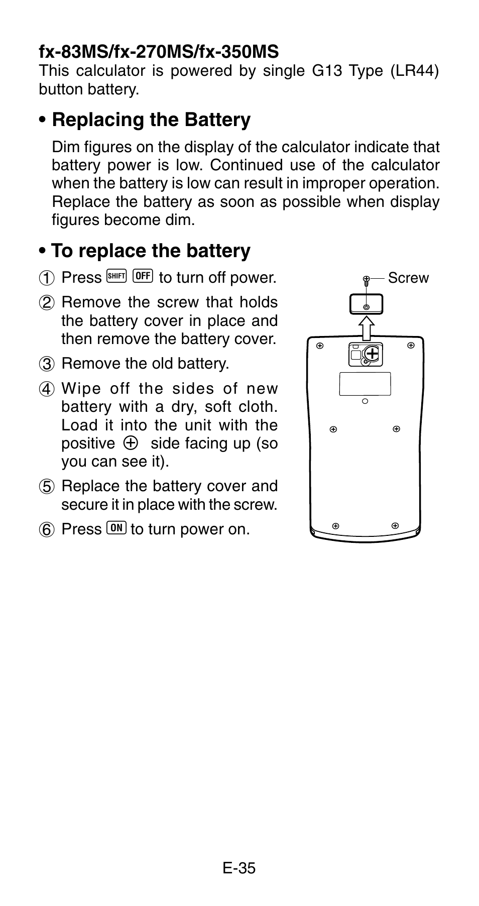 Casio fx-83MS User Manual | Page 37 / 40