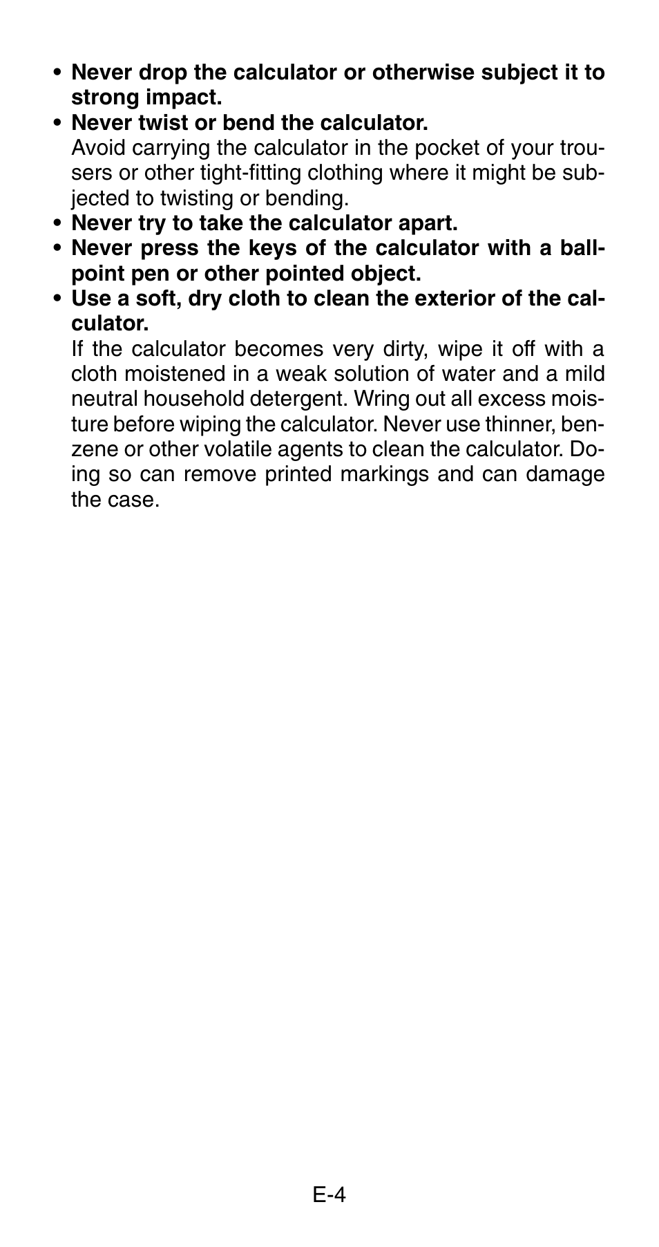 Casio fx-83MS User Manual | Page 6 / 40