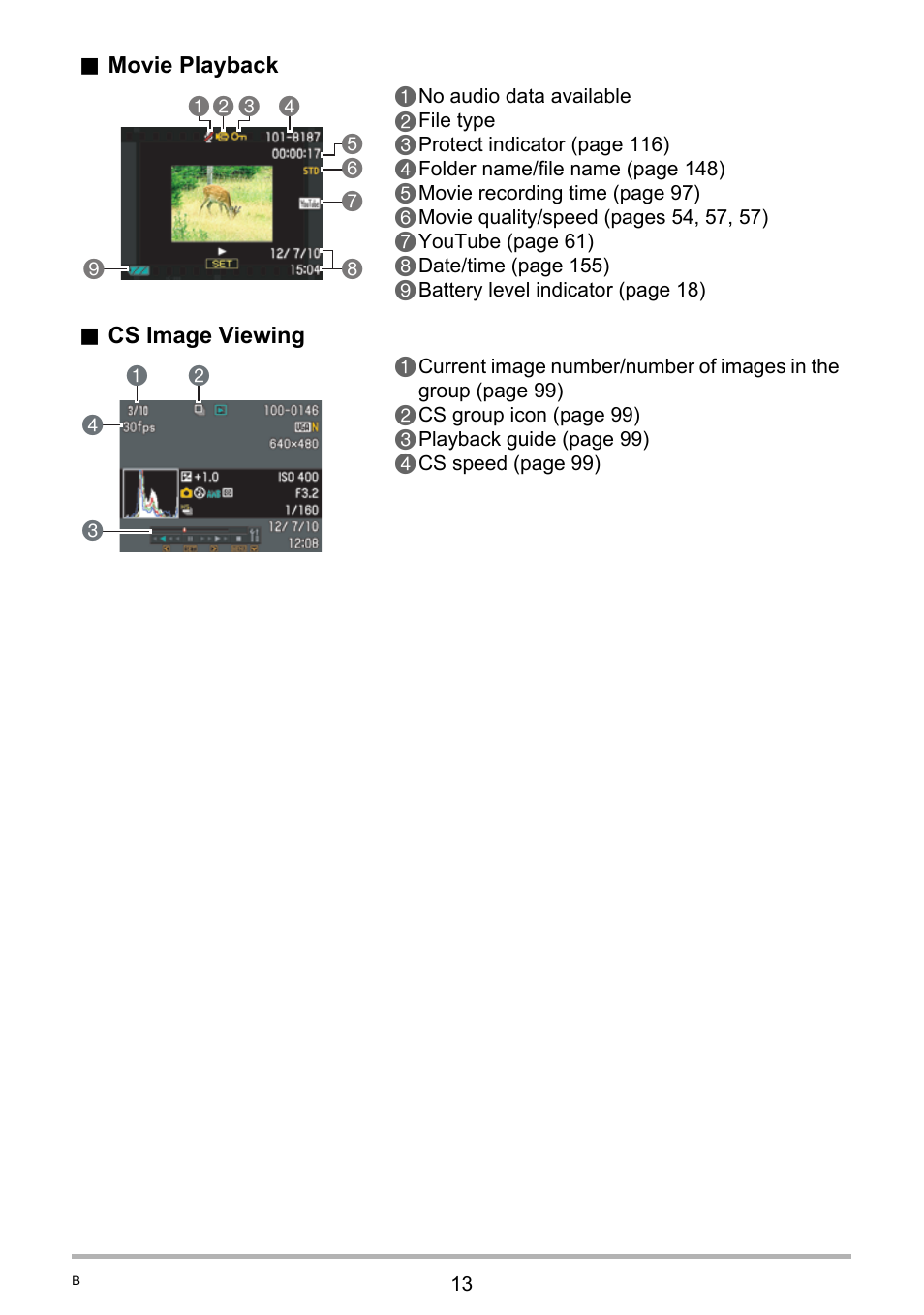 Casio EXILIM EX-ZR10 User Manual | Page 13 / 199