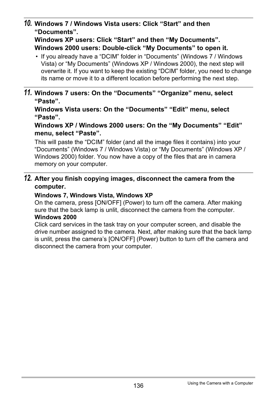 Casio EXILIM EX-ZR10 User Manual | Page 136 / 199