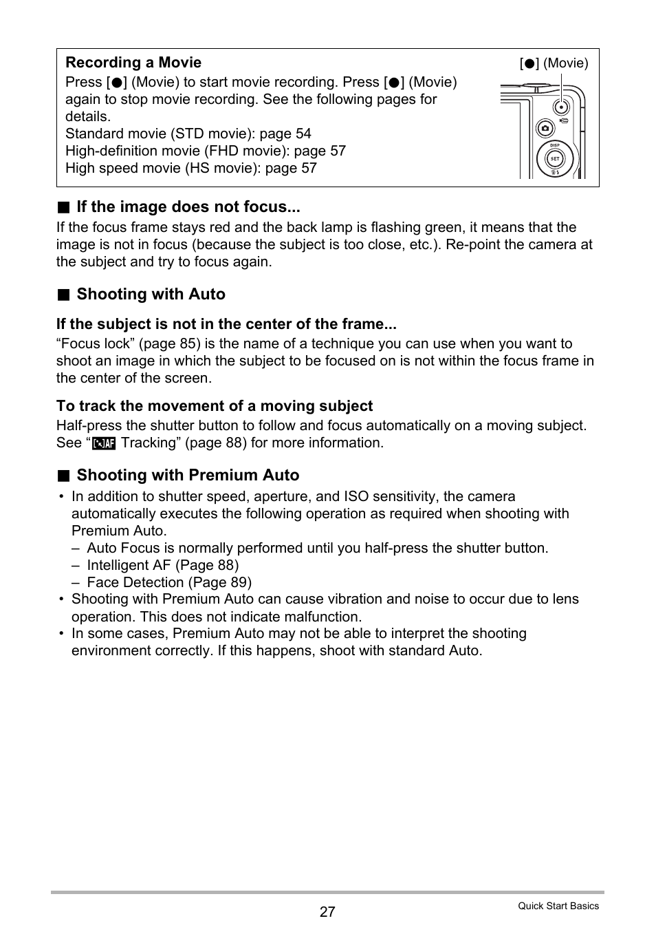 Casio EXILIM EX-ZR10 User Manual | Page 27 / 199