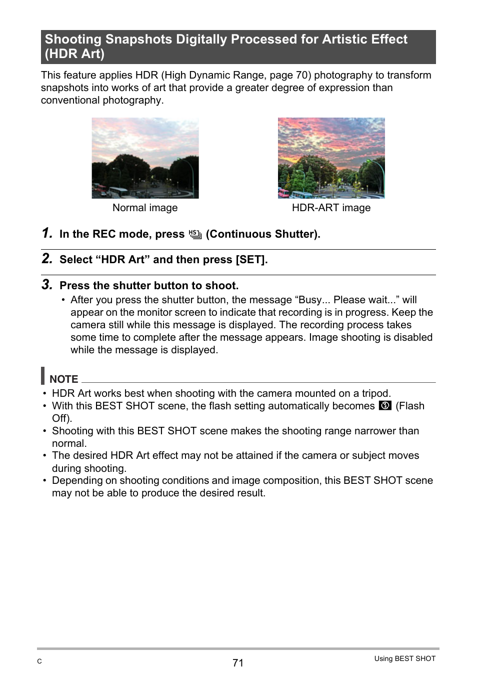 Casio EXILIM EX-ZR10 User Manual | Page 71 / 199