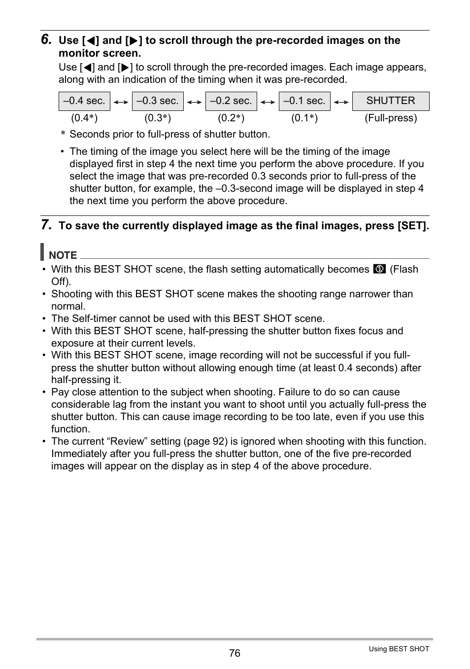 Casio EXILIM EX-ZR10 User Manual | Page 76 / 199