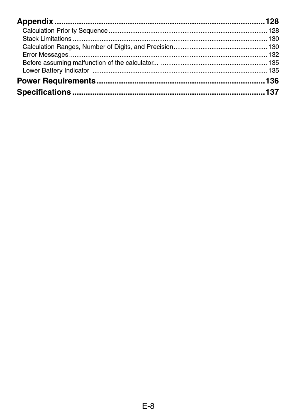 Casio fx-5800P User Manual | Page 9 / 147