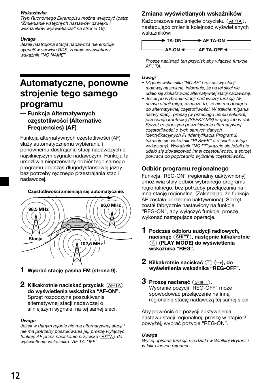 Sony XR-C33R User Manual | Page 64 / 132