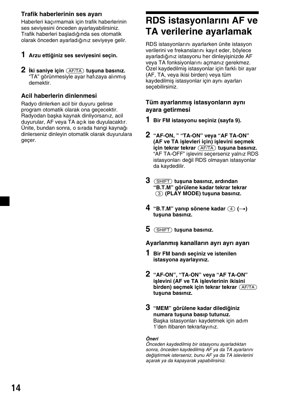 Sony XR-C33R User Manual | Page 92 / 132