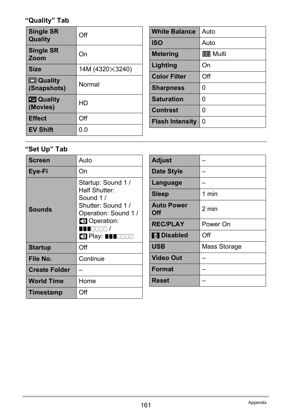 Casio EX-Z2300 User Manual | Page 161 / 191