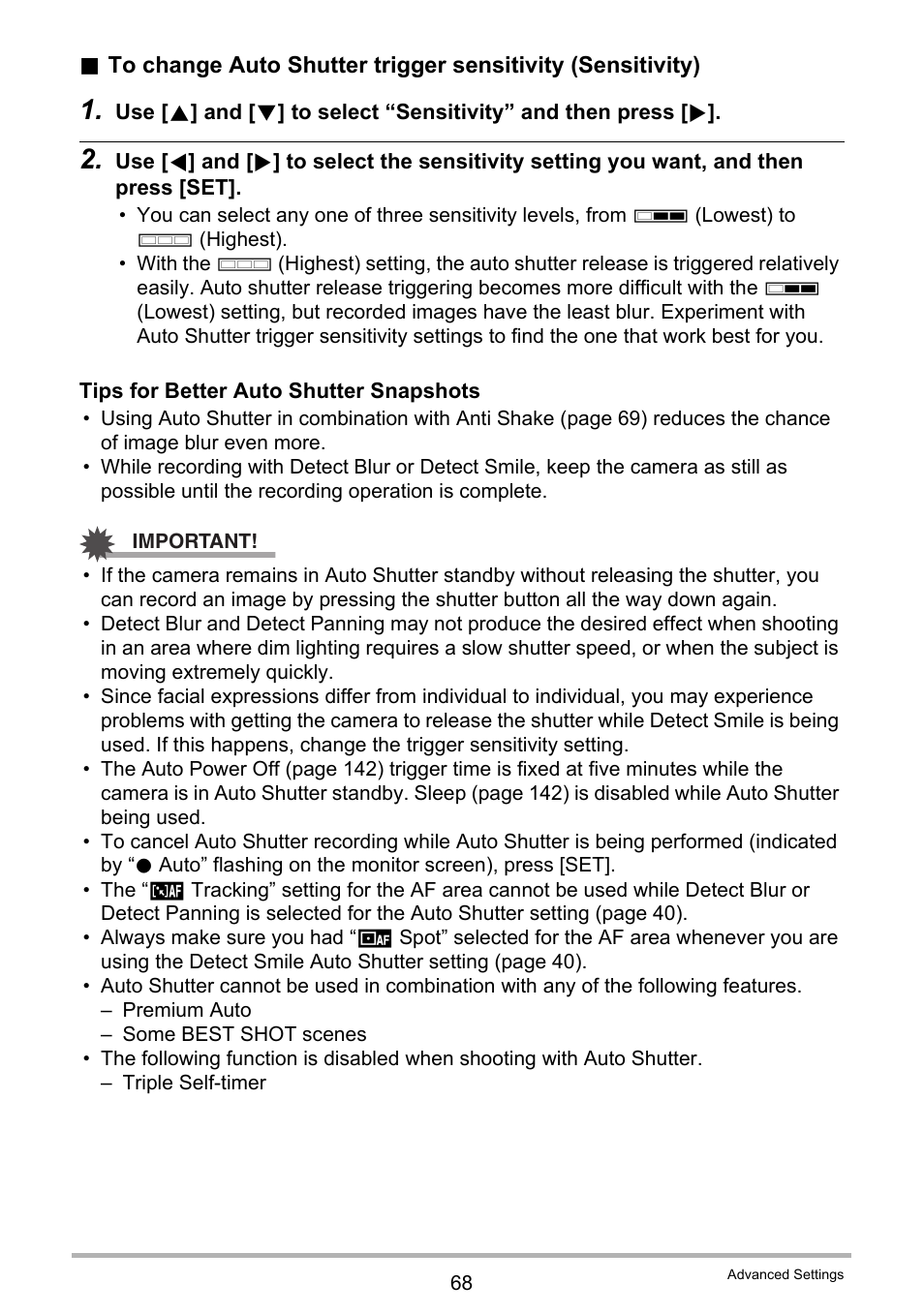 Casio EX-Z2300 User Manual | Page 68 / 191