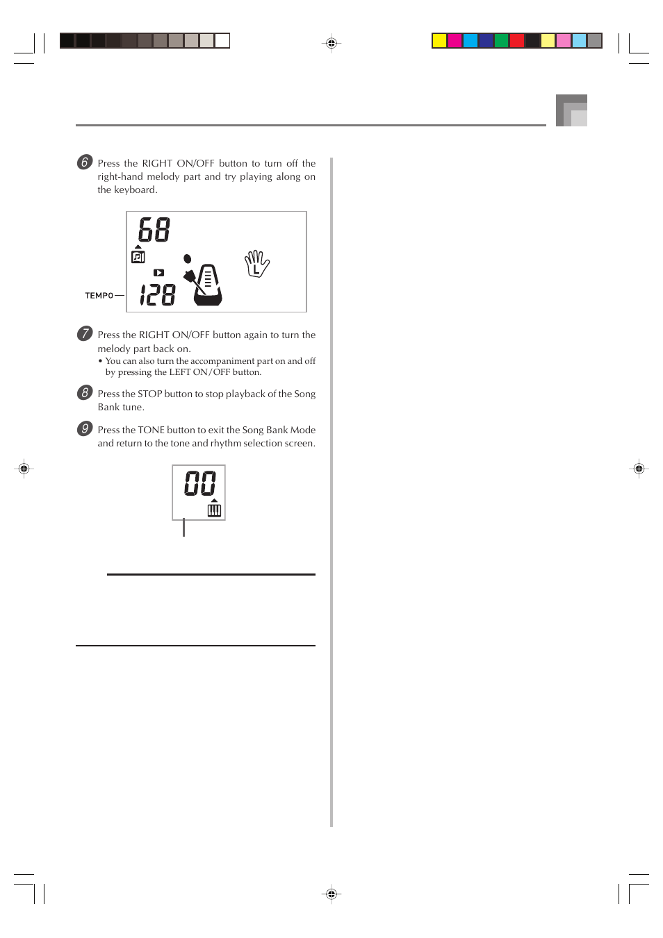 Casio CTK1100ES1A User Manual | Page 13 / 44