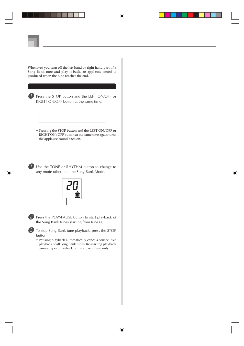 O f f | Casio CTK1100ES1A User Manual | Page 28 / 44