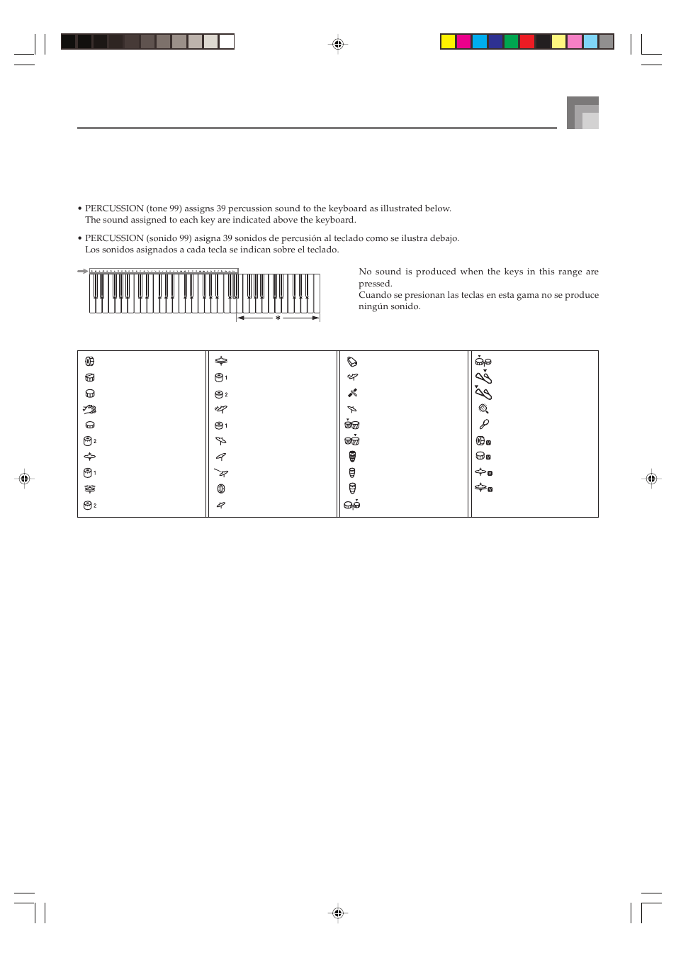 Appendix/apéndice | Casio CTK1100ES1A User Manual | Page 41 / 44