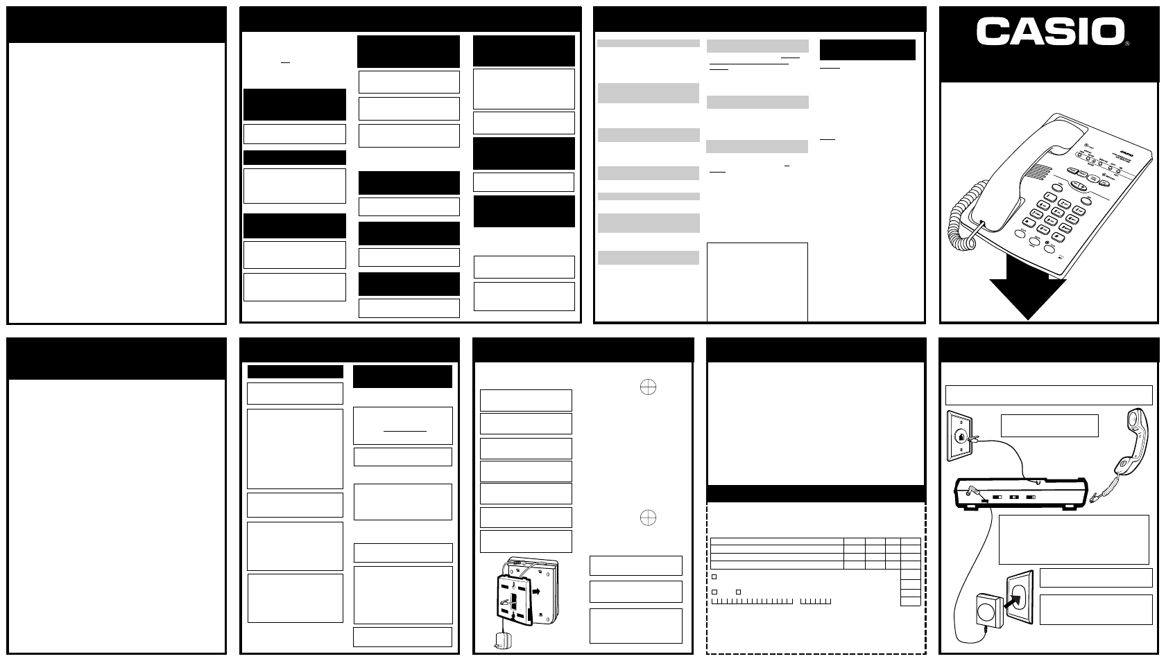 Casio TI-310 User Manual | 1 page