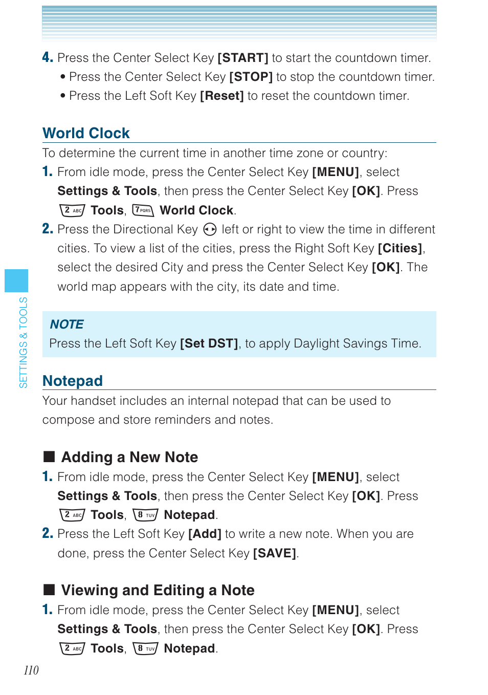 World clock | Casio G'zOne Rock User Manual | Page 111 / 201