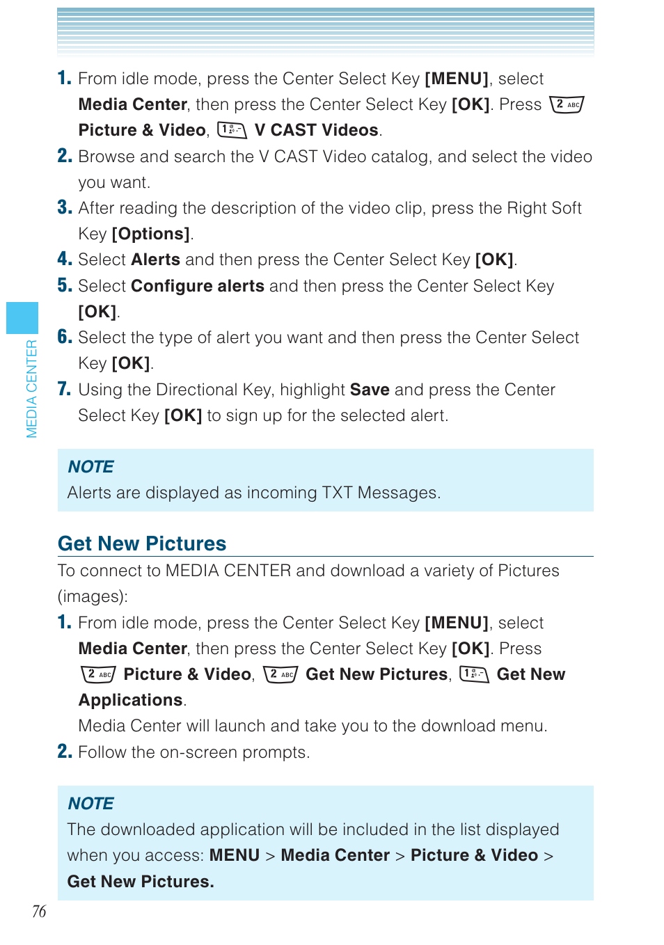 Get new pictures | Casio G'zOne Rock User Manual | Page 77 / 201