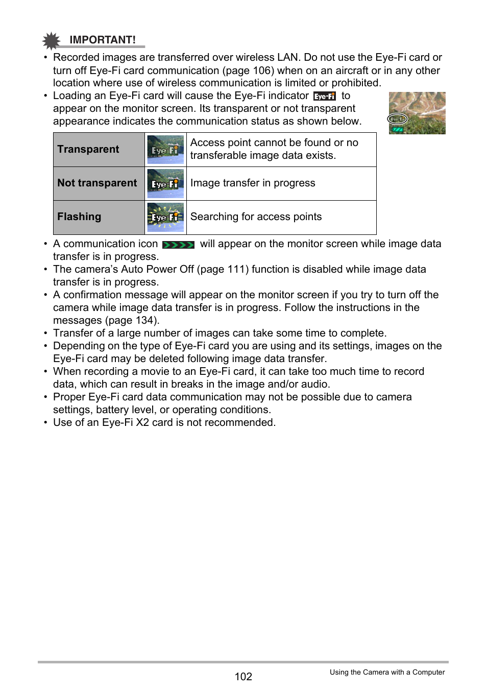 Casio EXILIM EX-ZS5 User Manual | Page 102 / 142