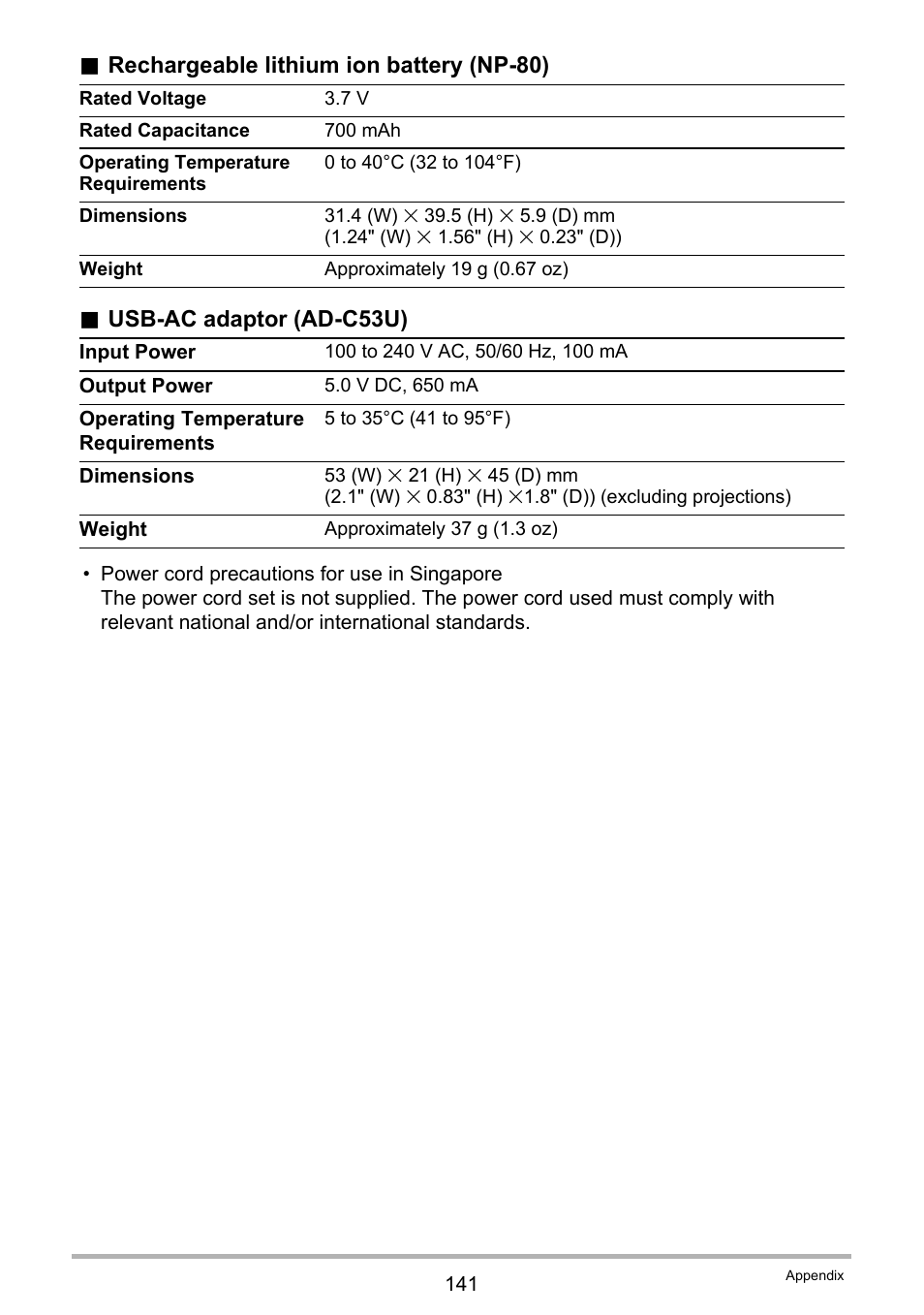 Casio EXILIM EX-ZS5 User Manual | Page 141 / 142