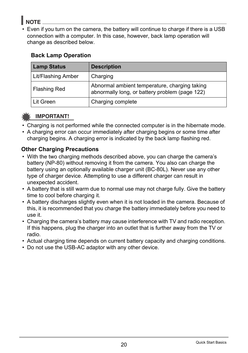 Casio EXILIM EX-ZS5 User Manual | Page 20 / 142