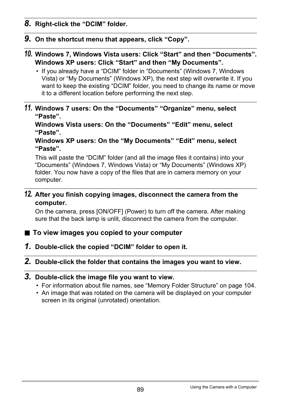 Casio EXILIM EX-ZS5 User Manual | Page 89 / 142