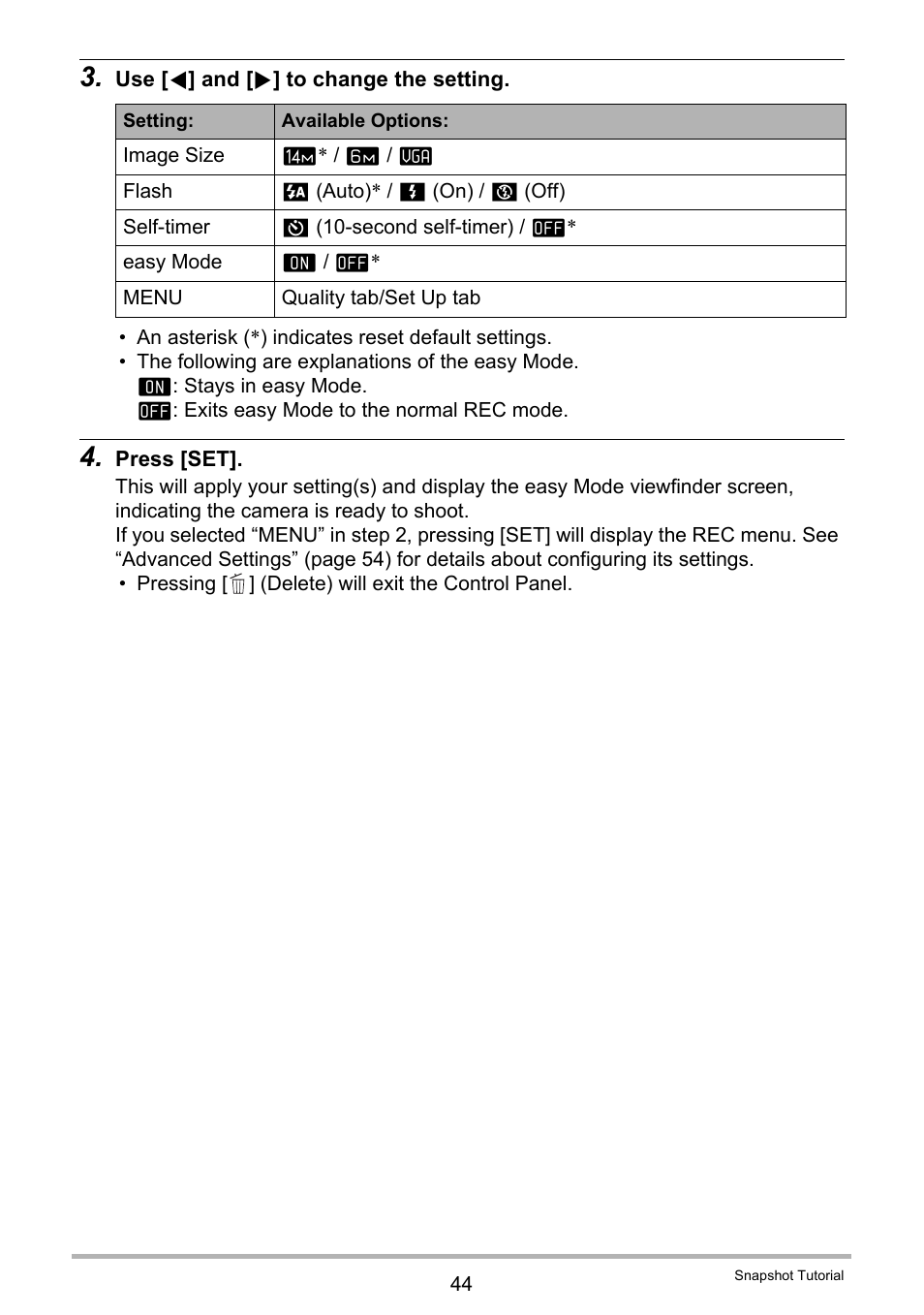 Casio EXILIM EX-ZS100 User Manual | Page 44 / 139
