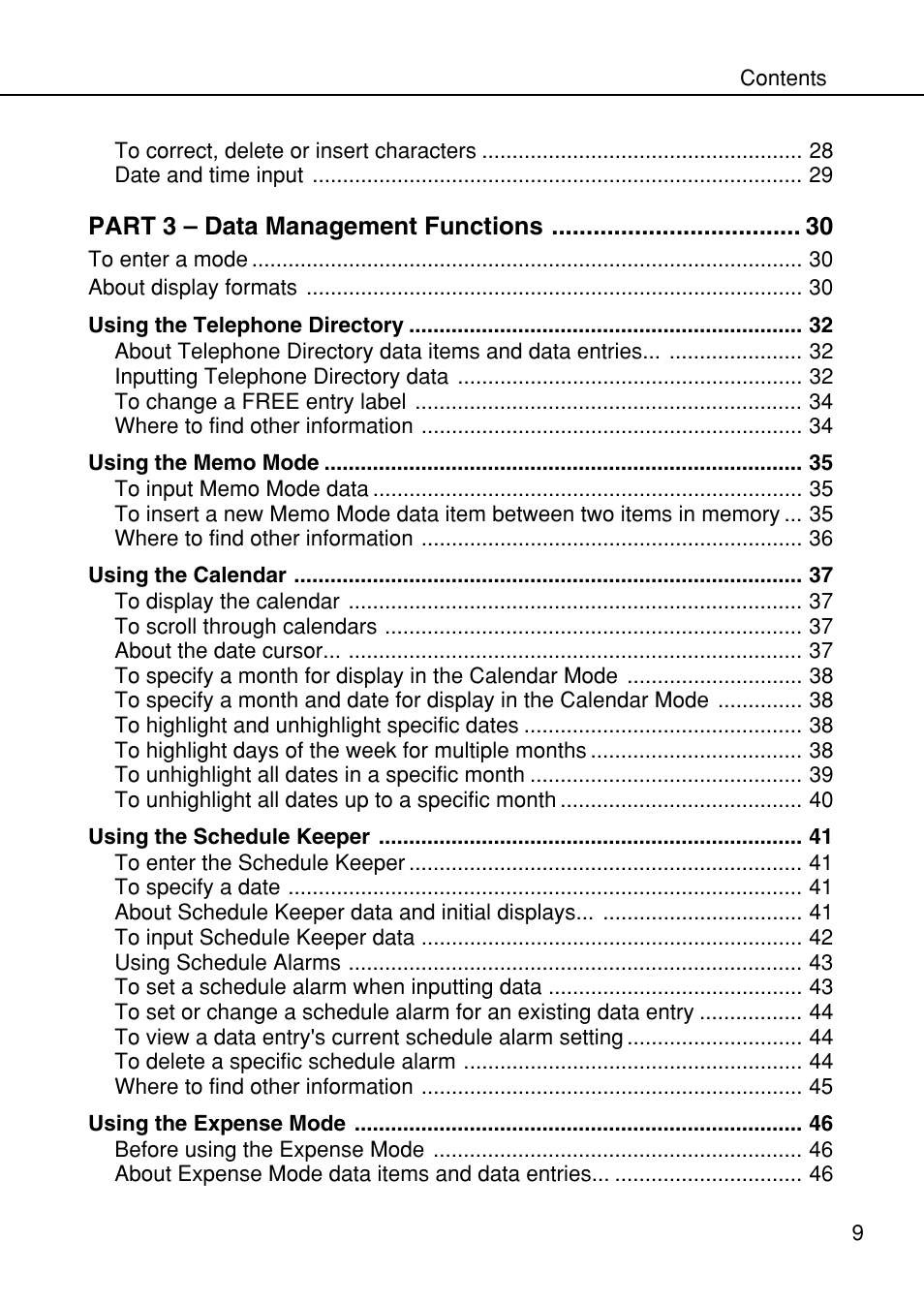 Casio SF-4985ER User Manual | Page 11 / 118