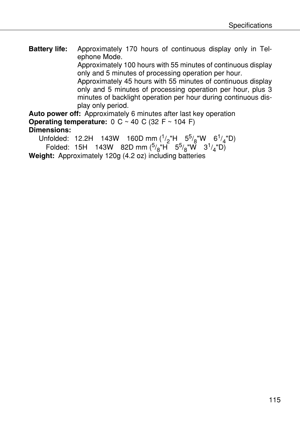 Casio SF-4985ER User Manual | Page 117 / 118