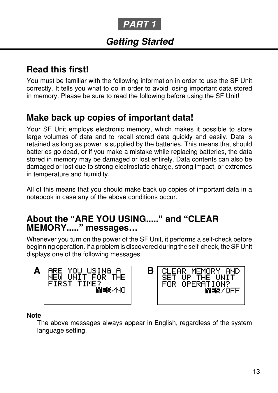 Casio SF-4985ER User Manual | Page 15 / 118